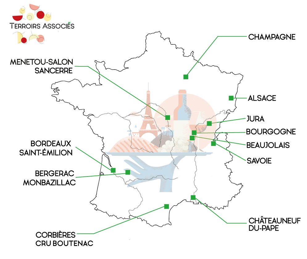 tour de France panorama de l'excellence viticole française